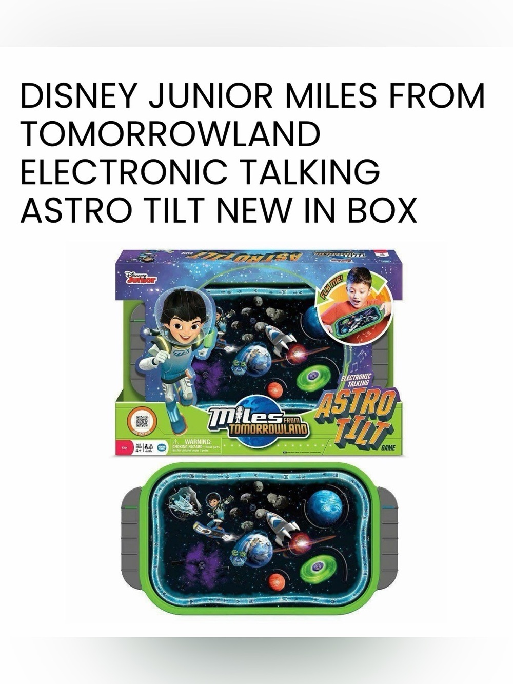 Disney Miles from Tomorrowland Astro Tilt Electronic Game - Green & Blue